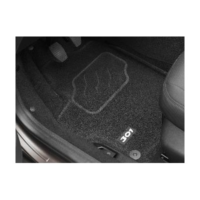 Satz bodenmatten aus nadelflies-qualität "3D" Peugeot 301
