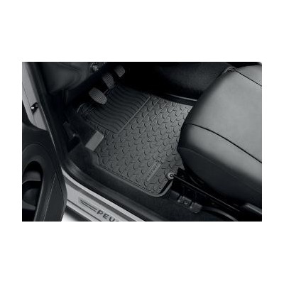 Set of rubber floor mats Peugeot Partner Tepee