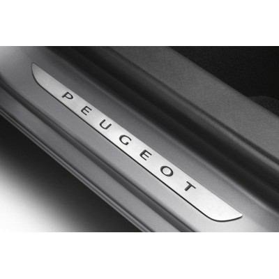 Juego de 2 embellecedores de umbral de puerta delantero Peugeot - 208, 2008, 308 (T9), 308 SW (T9)
