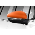 Set of 2 protection shells ORANGE for exterior rear view mirrors Peugeot 2008