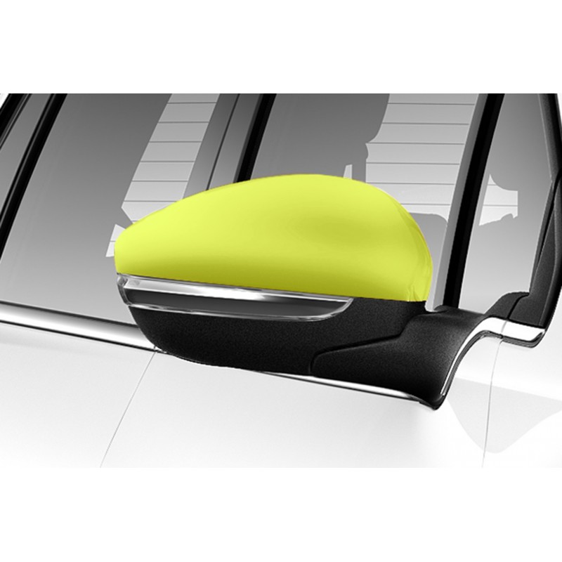 Sada žltých krytiek vonkajších spätných zrkadiel Peugeot - 2008