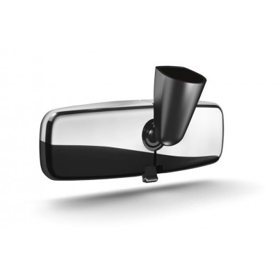 Cover of the interior rear-view mirror "shiny chrome" Peugeot - NEW 308
