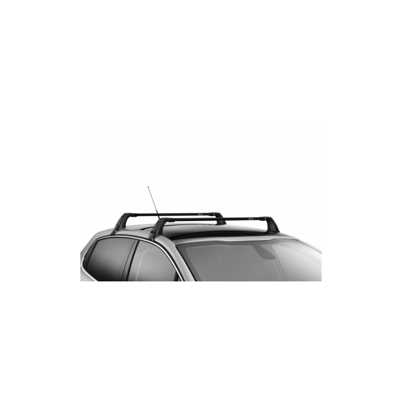 Juego de 2 barras de techo transversales Peugeot 208 3 Puertas