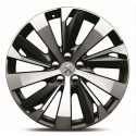 Set of 4 alloy wheels Peugeot NEW-YORK 19" - 3008 SUV (P84), 5008 SUV (P87)