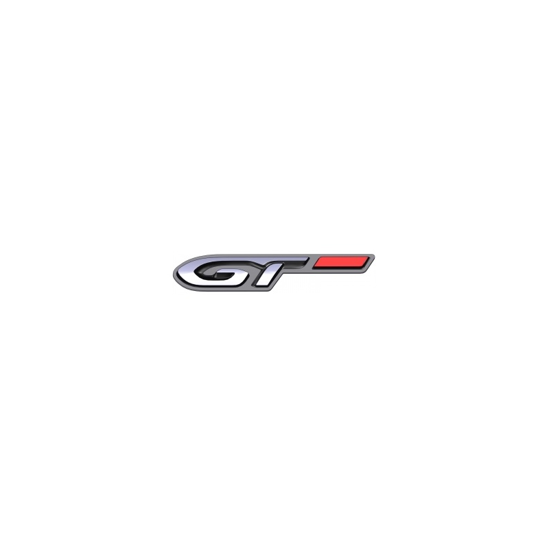 Štítek "GT" levý bok vozu Peugeot - Nová 308 (T9), Nová 308 SW (T9)
