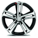 Alloy wheel Peugeot CAESIUM 17" - 208