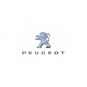 Badge "LION + PEUGEOT" rear Peugeot 3008 SUV (P84)