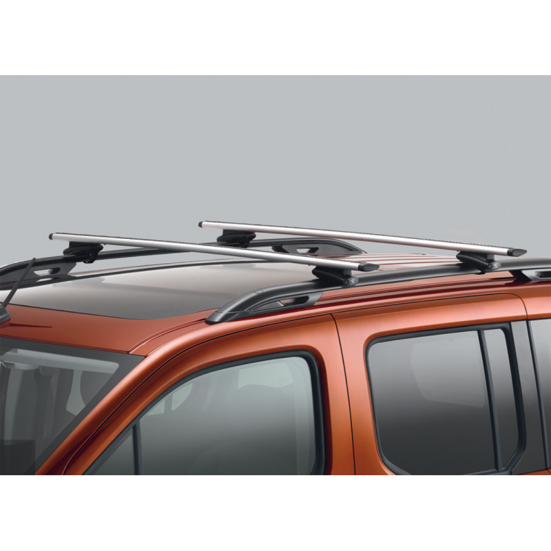 Siete Laos rastro Juego de 2 barras de techo transversales Peugeot Rifter | Eshop-Peugeot.cz