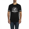 T-shirt nero da uomo Peugeot LEGEND CYCLES