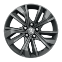 Alloy wheel Peugeot MERION grey 17" - 508 (R8)