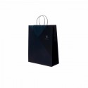 Paper shopping bag blue Peugeot - small