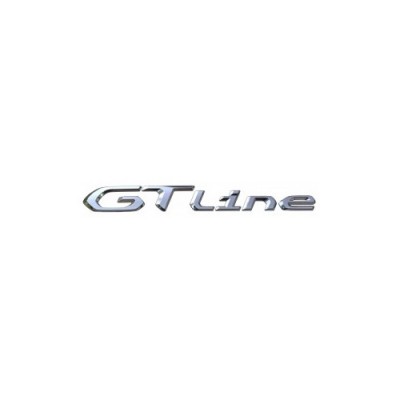 Štítek "GT LINE" pravý bok vozu Peugeot 208 (P21)
