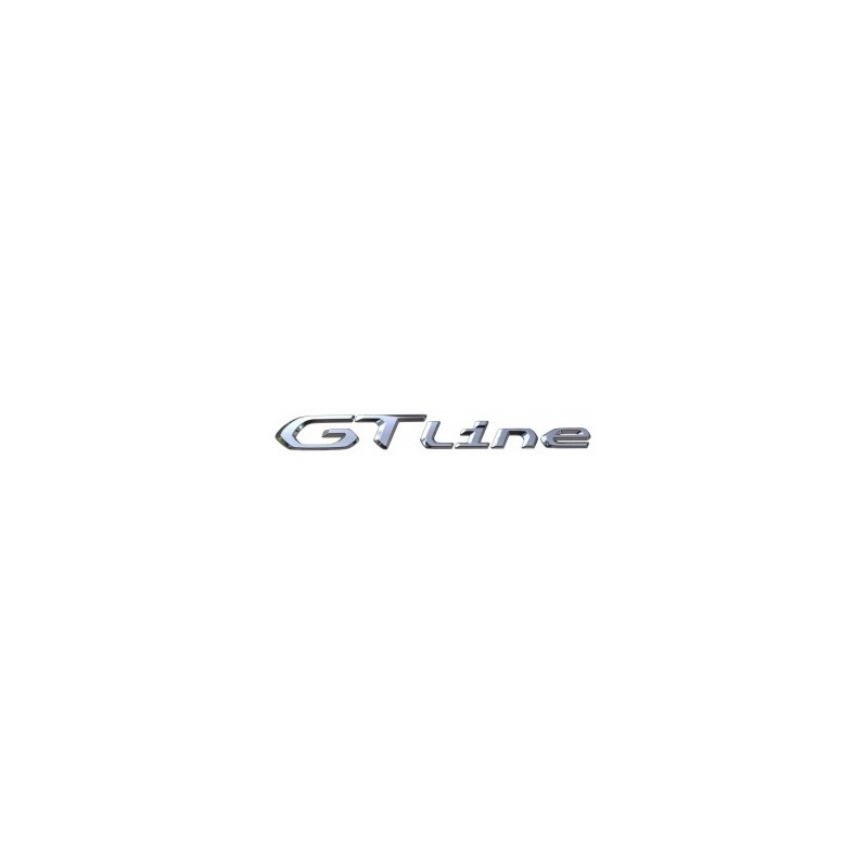 Monograma "GT LINE" lado derecho Peugeot 208 (P21)