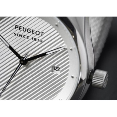 Orologio Peugeot SINCE 1810 argento
