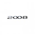 Štítok "2008" zadná časť vozidla Peugeot 2008 (P24)