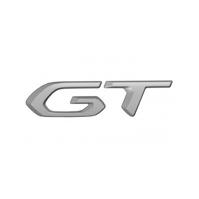 Štítok "GT" zadná časť vozidla ŠEDÝ Peugeot 5008 SUV (P87) 2020