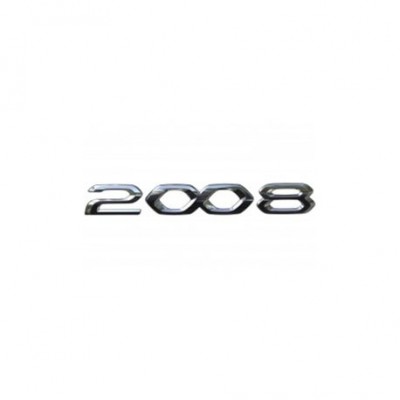 Štítek "2008" přední část vozu Peugeot 2008 (P24)