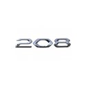 Badge "208" vorne Peugeot 208 (P21)