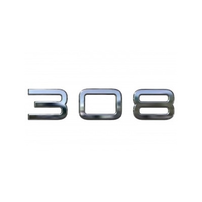 Badge "308" rear Peugeot 308 III (P5)