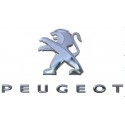 Badge "Löwe + PEUGEOT" hinten GRAU Peugeot 3008 SUV (P84), 5008 SUV (P87) 2020