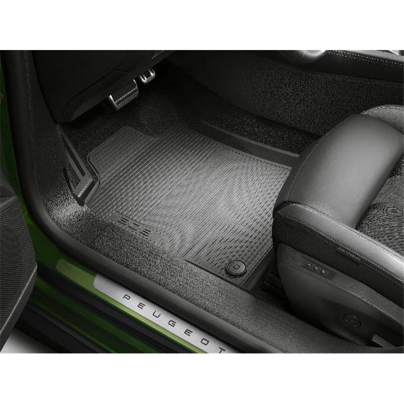 Set of rubber floor mats Peugeot 308 (P5) RIGHT HAND DRIVE