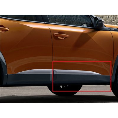 Side front door protector right CHROM Peugeot 2008 SUV (P24)