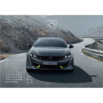 Wandkalender Peugeot 2022