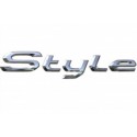 Badge "STYLE" linke Seite Peugeot Rifter