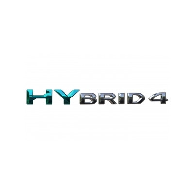 Monogrammo "HYBRID 4" posteriore Peugeot 3008 SUV (P84)