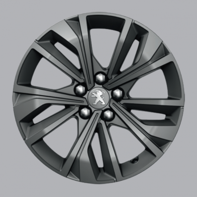 Alloy wheel Peugeot MERION grey 17" - 508 (R8)
