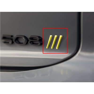 Monogrammo "PSE" posteriore Peugeot 508 SW (R8)
