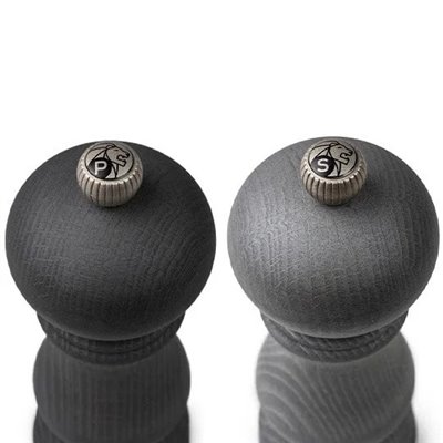 Darčekový set Peugeot mlynčekov na korenie a soľ Paris U'Select Graphite, 18 cm čierna / grafit