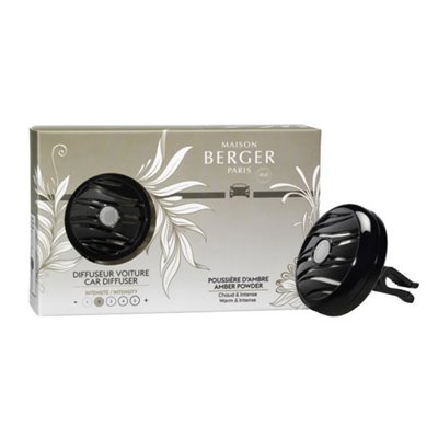 Set of Holly car diffuser with Amber dust filling MAISON BERGER